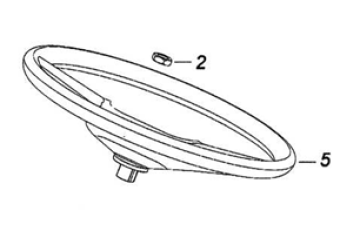 Камаз 6520 5460-3400002-19 Рулевое колесо схема фото